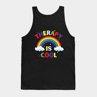 Therapy Is Cool End the Stigma Mental Health Awareness Tank Top